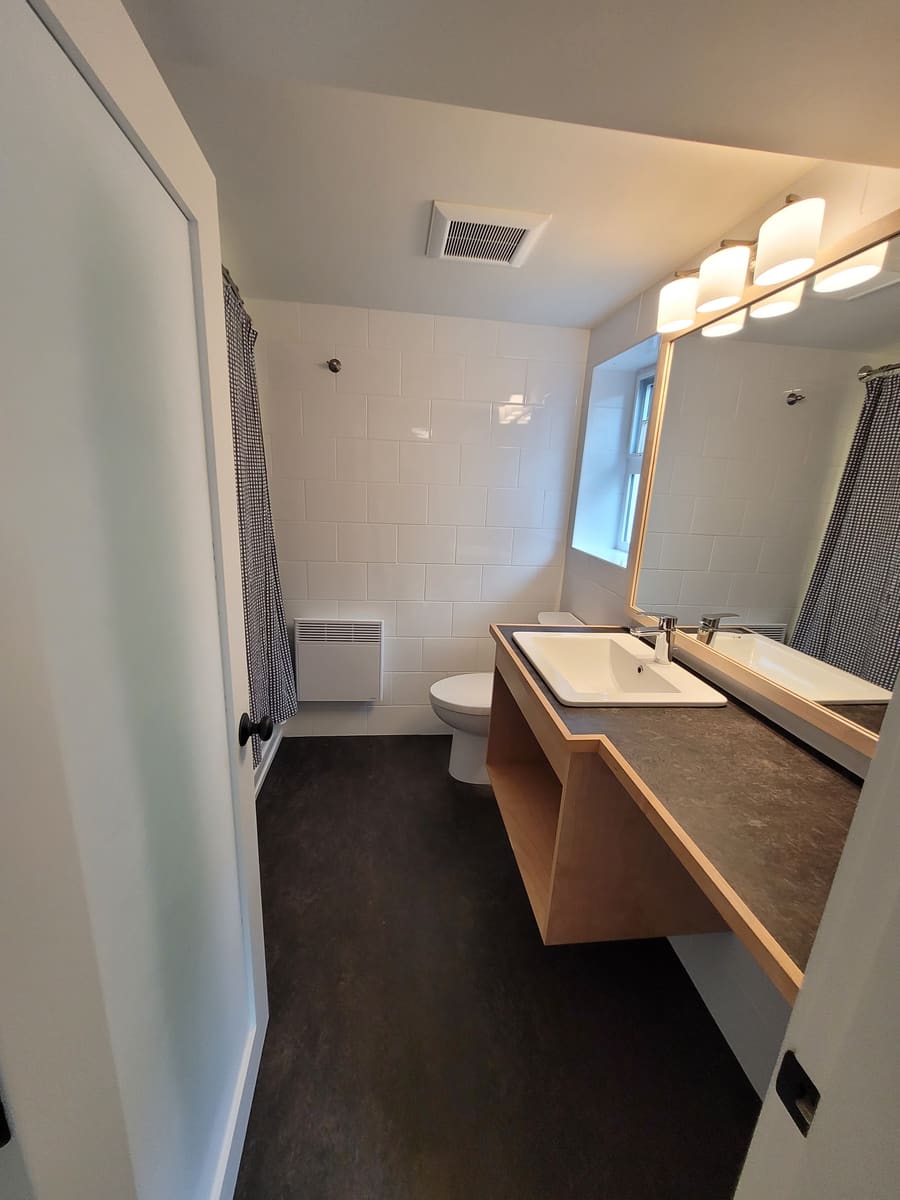 Basement suite renovation